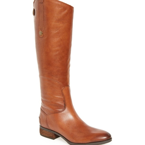 Sam Edelman Brown Penny Riding Boot - Picture 1 of 8